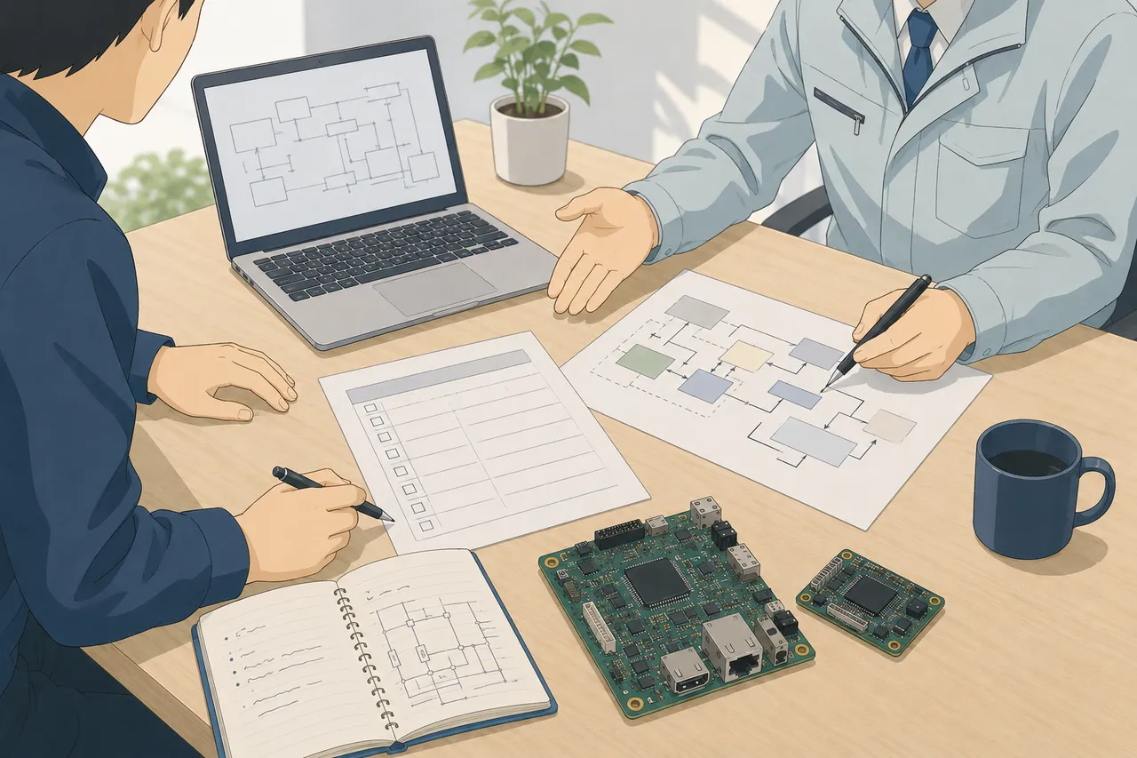 組み込みシステム開発会社の選び方｜産業用電子機器の外注で見る5つの判断軸